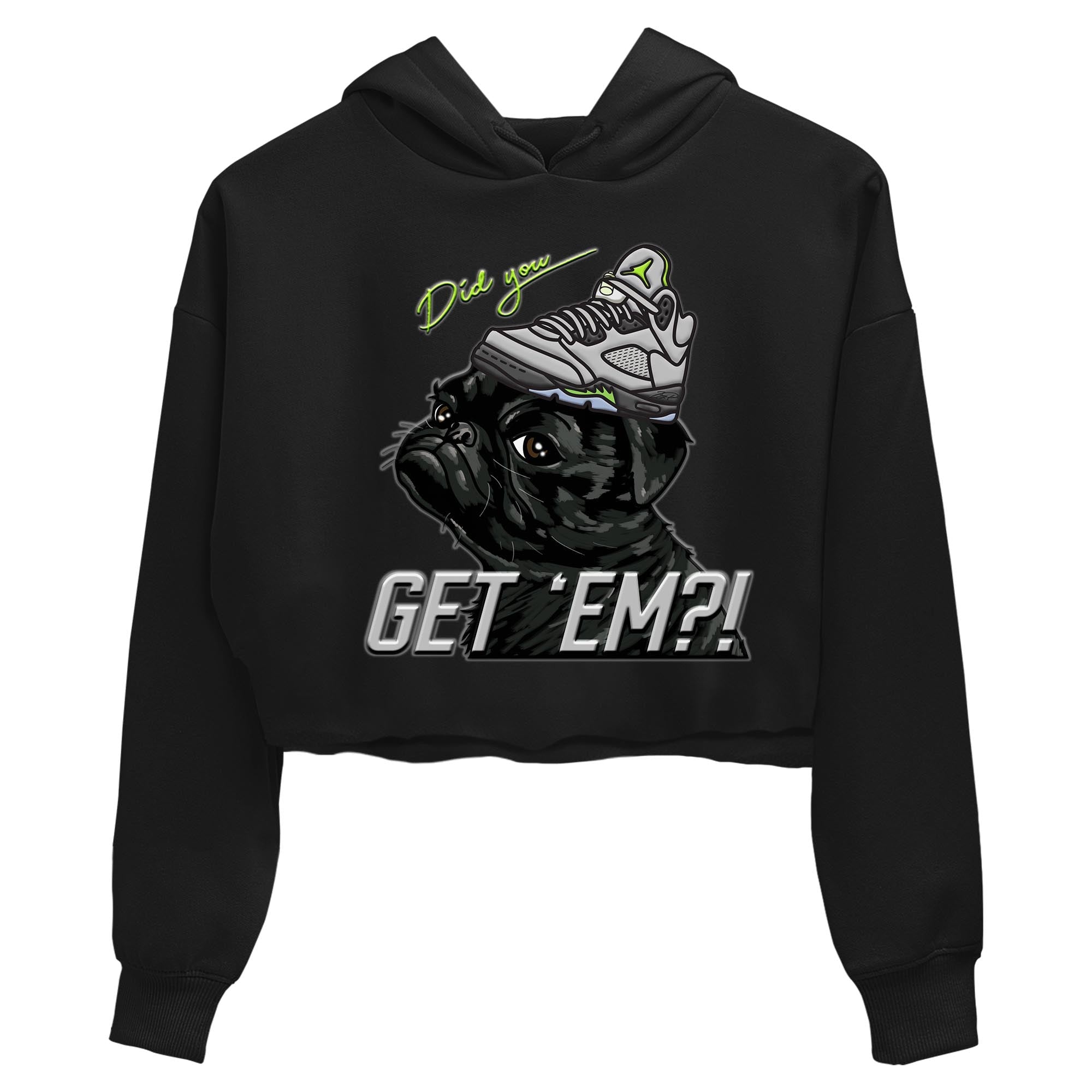 Jordan 5 Green Bean Sneaker Match Tees Pug Get Em Sneaker Tees Jordan 5 Green Bean Sneaker Release Tees Women's Shirts