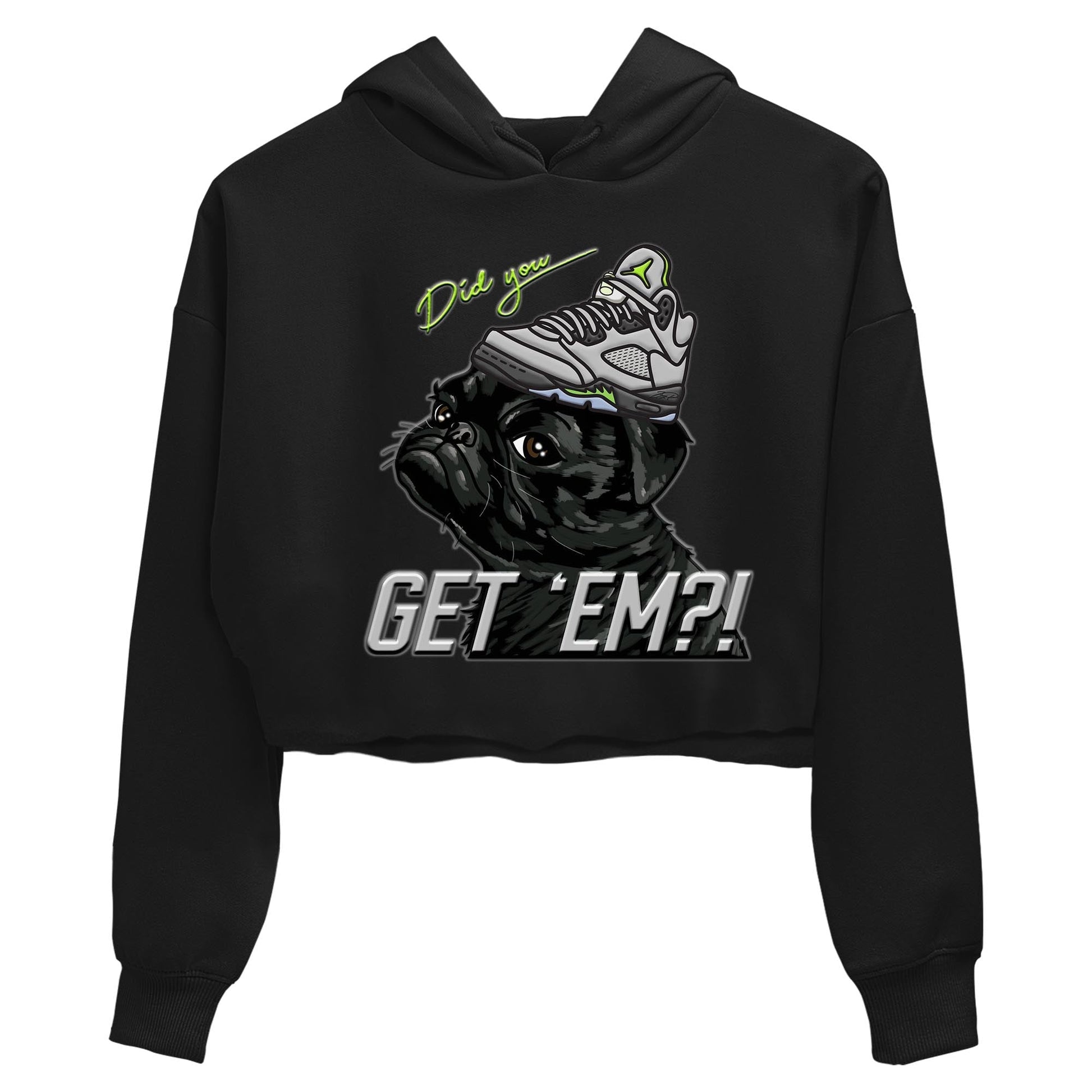 Jordan 5 Green Bean Sneaker Match Tees Pug Get Em Sneaker Tees Jordan 5 Green Bean Sneaker Release Tees Women's Shirts
