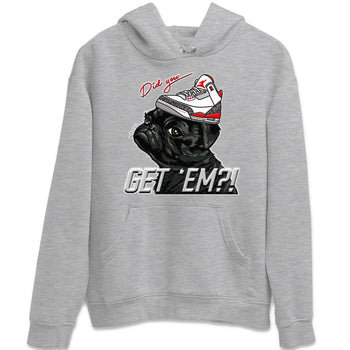 Jordan 3 Fire Red Sneaker Match Tees Pug Get Em Sneaker Tees Jordan 3 Fire Red Sneaker Release Tees Unisex Shirts