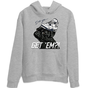 Jordan 4 Midnight Navy Sneaker Match Tees Pug Get Em Sneaker Tees Jordan 4 Midnight Navy Sneaker Release Tees Unisex Shirts