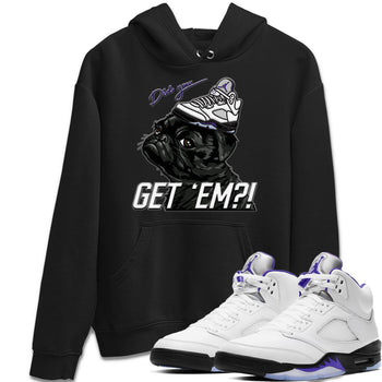 Jordan 5 Concord Sneaker Match Tees Pug Get Em Sneaker Tees Jordan 5 Concord Sneaker Release Tees Unisex Shirts