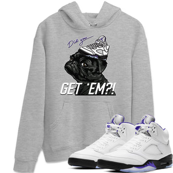 Jordan 5 Concord Sneaker Match Tees Pug Get Em Sneaker Tees Jordan 5 Concord Sneaker Release Tees Unisex Shirts