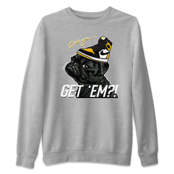 Jordan 1 Taxi Sneaker Match Tees Pug Get Em Sneaker Tees Jordan 1 Taxi Sneaker Release Tees Unisex Shirts