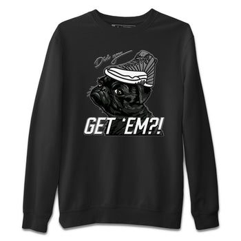 Jordan 12 Stealth Sneaker Match Tees Pug Get Em Sneaker Tees Jordan 12 Stealth Sneaker Release Tees Unisex Shirts