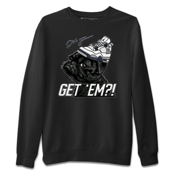 Jordan 4 Midnight Navy Sneaker Match Tees Pug Get Em Sneaker Tees Jordan 4 Midnight Navy Sneaker Release Tees Unisex Shirts