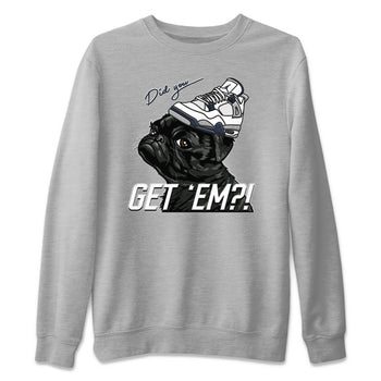 Jordan 4 Midnight Navy Sneaker Match Tees Pug Get Em Sneaker Tees Jordan 4 Midnight Navy Sneaker Release Tees Unisex Shirts