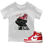 Jordan 1 Newstalgia Sneaker Match Tees Pug Get Em Sneaker Tees Jordan 1 Newstalgia Sneaker Release Tees Kids Shirts