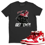 Jordan 1 Newstalgia Sneaker Match Tees Pug Get Em Sneaker Tees Jordan 1 Newstalgia Sneaker Release Tees Unisex Shirts