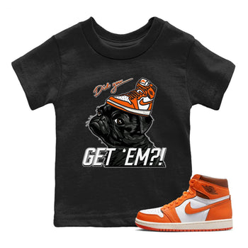 Jordan 1 Starfish Sneaker Match Tees Pug Get Em Sneaker Tees Jordan 1 Starfish Sneaker Release Tees Kids Shirts