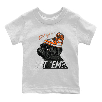 Jordan 1 Starfish Sneaker Match Tees Pug Get Em Sneaker Tees Jordan 1 Starfish Sneaker Release Tees Kids Shirts