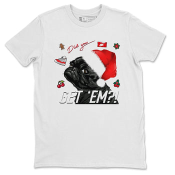 Jordan 11 Cherry Sneaker Match Tees Pug Get Em Sneaker Tees Jordan 11 Cherry Sneaker Release Tees Unisex Shirts