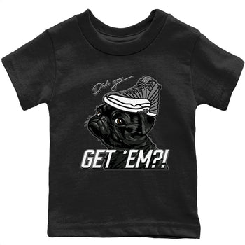 Jordan 12 Stealth Sneaker Match Tees Pug Get Em Sneaker Tees Jordan 12 Stealth Sneaker Release Tees Kids Shirts