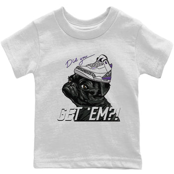 Jordan 3 Dark Iris Sneaker Match Tees Pug Get Em Sneaker Tees Jordan 3 Dark Iris Sneaker Release Tees Kids Shirts
