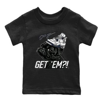 Jordan 4 Midnight Navy Sneaker Match Tees Pug Get Em Sneaker Tees Jordan 4 Midnight Navy Sneaker Release Tees Kids Shirts