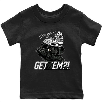Jordan 4 Military Black Sneaker Match Tees Pug Get Em Sneaker Tees Jordan 4 Military Black Sneaker Release Tees Kids Shirts