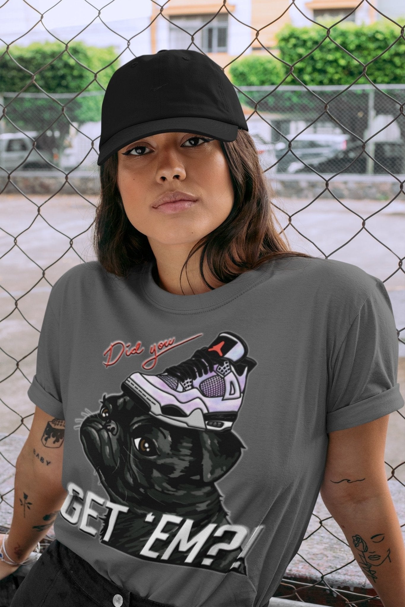Jordan 4 Zen Master Sneaker Match Tees Pug Get Em Sneaker Tees Jordan 4 Zen Master Sneaker Release Tees Unisex Shirts