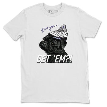 Jordan 5 Concord Sneaker Match Tees Pug Get Em Sneaker Tees Jordan 5 Concord Sneaker Release Tees Unisex Shirts