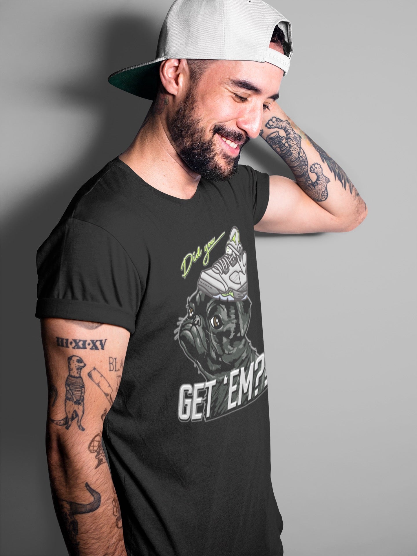 Jordan 5 Green Bean Sneaker Match Tees Pug Get Em Sneaker Tees Jordan 5 Green Bean Sneaker Release Tees Unisex Shirts