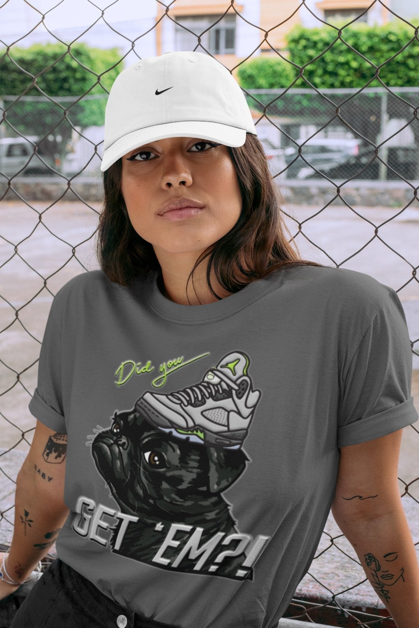 Jordan 5 Green Bean Sneaker Match Tees Pug Get Em Sneaker Tees Jordan 5 Green Bean Sneaker Release Tees Unisex Shirts