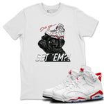 Jordan 6 Red Velvet Cookies Sneaker Match Tees Pug Get Em Sneaker Tees Jordan 6 Red Velvet Cookies Sneaker Release Tees Unisex Shirts