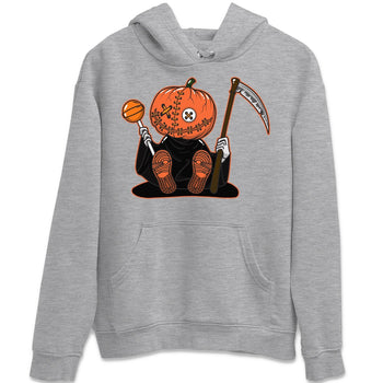 Jordan 1 Electro Orange unique Halloween sneaker tee Pumpkin Head Sneaker Tees Jordan 1 Electro Orange Sneaker Release Tees Unisex Shirts
