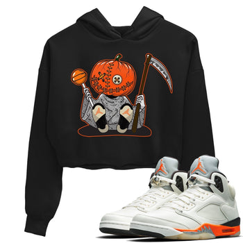 Jordan 5 Shattered Backboard unique Halloween sneaker tee Pumpkin Head Sneaker Tees Jordan 5 Shattered Backboard Sneaker Release Tees Women's Shirts
