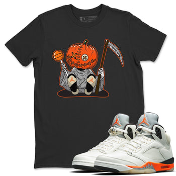 Jordan 5 Shattered Backboard unique Halloween sneaker tee Pumpkin Head Sneaker Tees Jordan 5 Shattered Backboard Sneaker Release Tees Unisex Shirts
