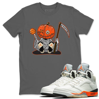 Jordan 5 Shattered Backboard unique Halloween sneaker tee Pumpkin Head Sneaker Tees Jordan 5 Shattered Backboard Sneaker Release Tees Unisex Shirts