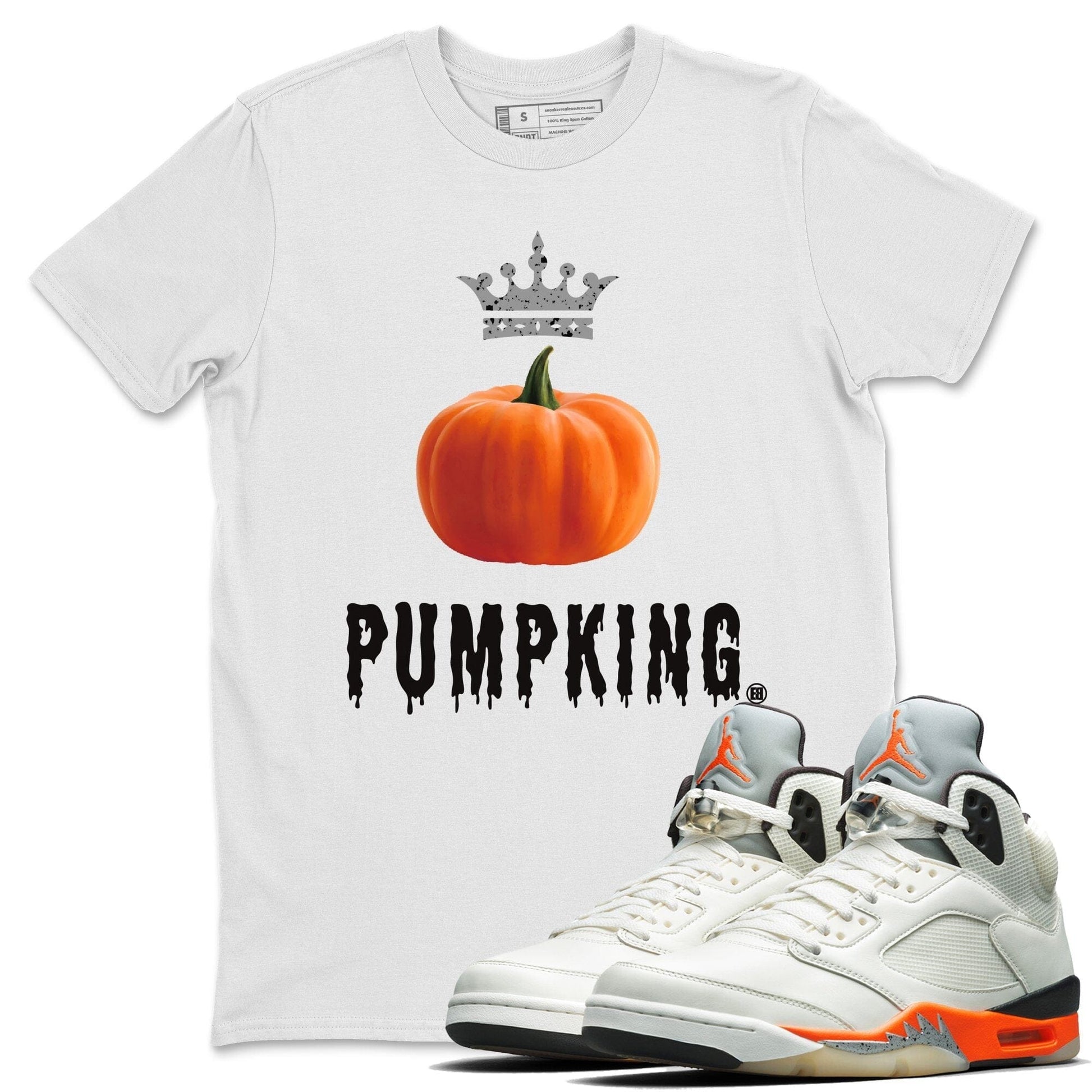 Jordan 5 Shattered Backboard unique Halloween sneaker tee Pumpking Sneaker Tees Jordan 5 Shattered Backboard Sneaker Release Tees Unisex Shirts