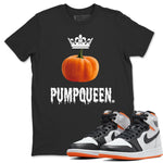 Jordan 1 Electro Orange unique Halloween sneaker tee Pumpqueen Sneaker Tees Jordan 1 Electro Orange Sneaker Release Tees Unisex Shirts