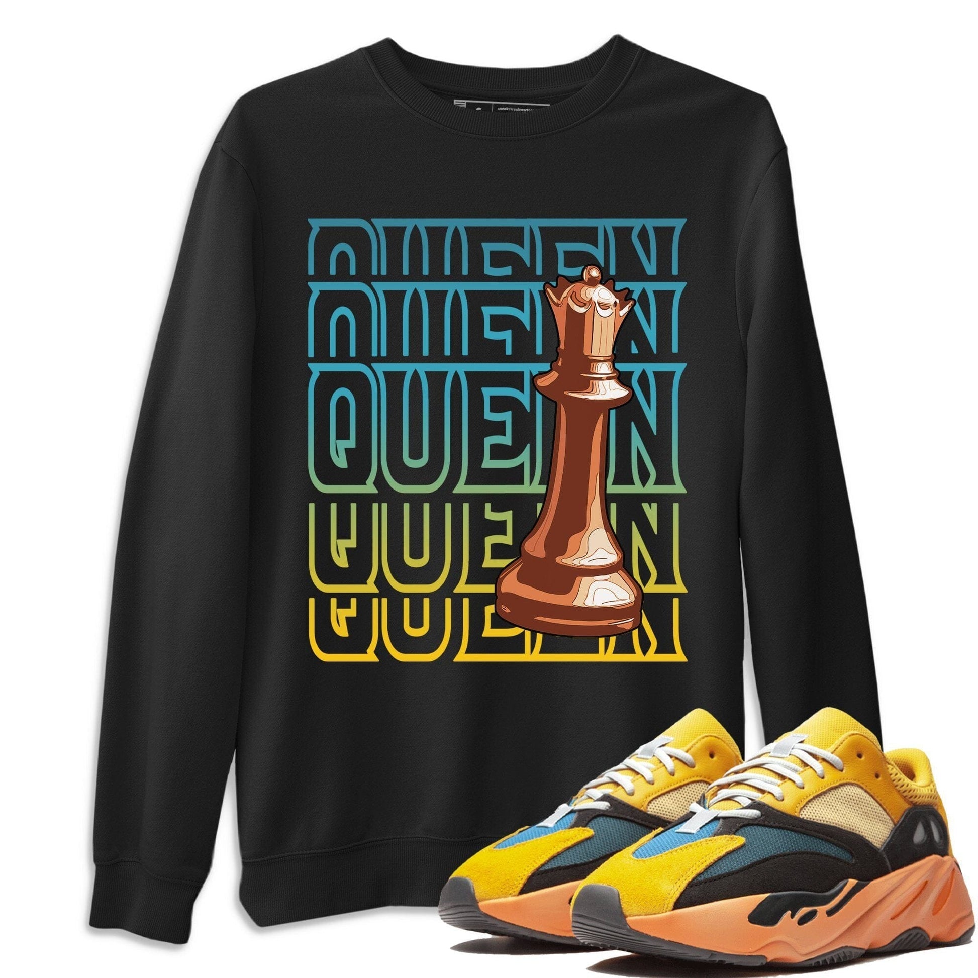 Yeezy 700 Sun Sneaker Match Tees Queen Sneaker Tees Yeezy 700 Sun Sneaker Release Tees Unisex Shirts