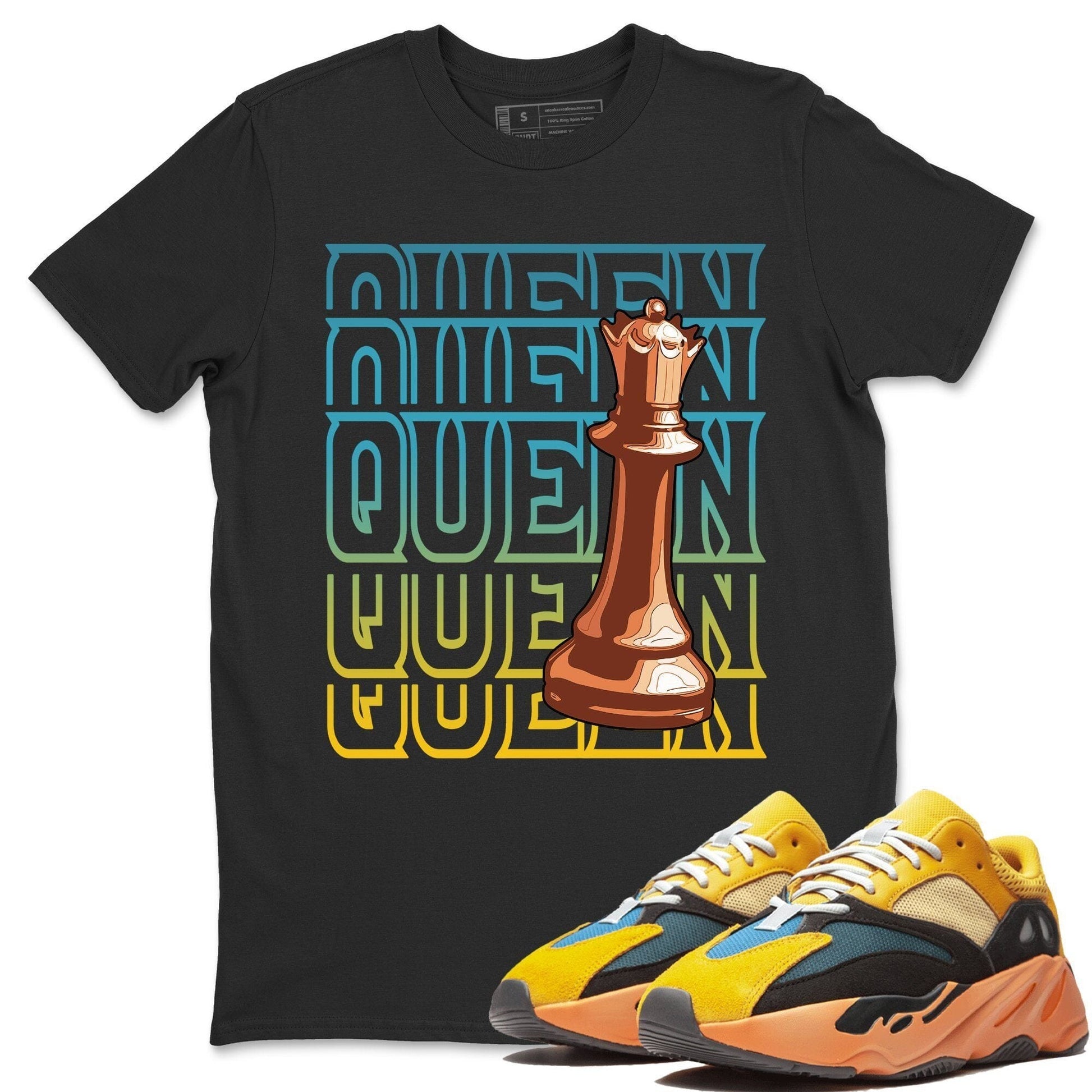 Yeezy 700 Sun Sneaker Match Tees Queen Sneaker Tees Yeezy 700 Sun Sneaker Release Tees Unisex Shirts