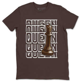AF1 Chocolate shirt to match jordans Queen sneaker tees Air Force 1 Chocolate SNRT Sneaker Release Tees Cotton Sneaker Tee Dark Chocolate 2 T-Shirt