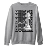 Jordan 1 Neutral Grey Sneaker Match Tees Queen Sneaker Tees Jordan 1 Neutral Grey Sneaker Release Tees Unisex Shirts