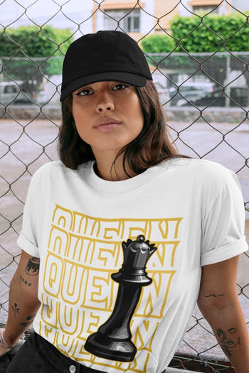 Jordan 1 Pollen Sneaker Match Tees Queen Sneaker Tees Jordan 1 Pollen Sneaker Release Tees Unisex Shirts