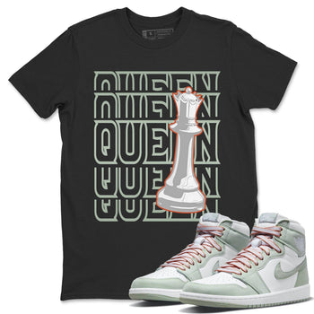Jordan 1 Seafoam Sneaker Match Tees Queen Sneaker Tees Jordan 1 Seafoam Sneaker Release Tees Unisex Shirts