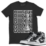 Jordan 1 Shadow 2.0 Sneaker Match Tees Queen Sneaker Tees Jordan 1 Shadow 2.0 Sneaker Release Tees Unisex Shirts