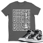 Jordan 1 Shadow 2.0 Sneaker Match Tees Queen Sneaker Tees Jordan 1 Shadow 2.0 Sneaker Release Tees Unisex Shirts