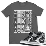 Jordan 1 Shadow 2.0 Sneaker Match Tees Queen Sneaker Tees Jordan 1 Shadow 2.0 Sneaker Release Tees Unisex Shirts