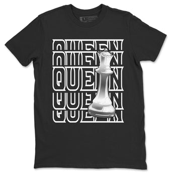 Jordan 1 Silver Toe Sneaker Match Tees Queen Sneaker Tees Jordan 1 Silver Toe Sneaker Release Tees Unisex Shirts