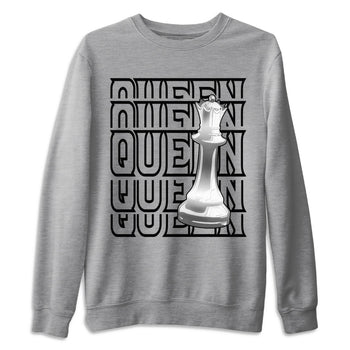 Jordan 1 Silver Toe Sneaker Match Tees Queen Sneaker Tees Jordan 1 Silver Toe Sneaker Release Tees Unisex Shirts