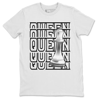 Jordan 1 Silver Toe Sneaker Match Tees Queen Sneaker Tees Jordan 1 Silver Toe Sneaker Release Tees Unisex Shirts