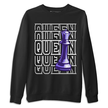 Jordan 1 WMNS Court Purple Sneaker Match Tees Queen Sneaker Tees Jordan 1 WMNS Court Purple Sneaker Release Tees Unisex Shirts