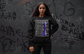 Jordan 1 WMNS Court Purple Sneaker Match Tees Queen Sneaker Tees Jordan 1 WMNS Court Purple Sneaker Release Tees Unisex Shirts