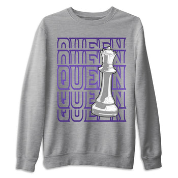 Jordan 1 WMNS Court Purple Sneaker Match Tees Queen Sneaker Tees Jordan 1 WMNS Court Purple Sneaker Release Tees Unisex Shirts