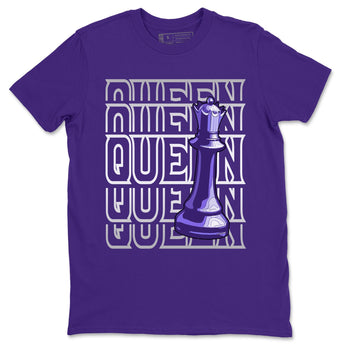 Jordan 1 WMNS Court Purple Sneaker Match Tees Queen Sneaker Tees Jordan 1 WMNS Court Purple Sneaker Release Tees Unisex Shirts