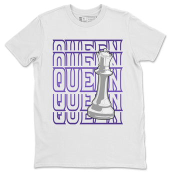 Jordan 1 WMNS Court Purple Sneaker Match Tees Queen Sneaker Tees Jordan 1 WMNS Court Purple Sneaker Release Tees Unisex Shirts