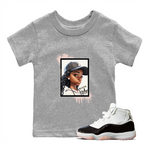 11s WMNS Neapolitan shirt to match jordans Queen sneaker tees Air Jordan 11 Neapolitan SNRT Sneaker Tees Sneaker Matching Shirt Baby Toddler Heather Grey 1 T-Shirt