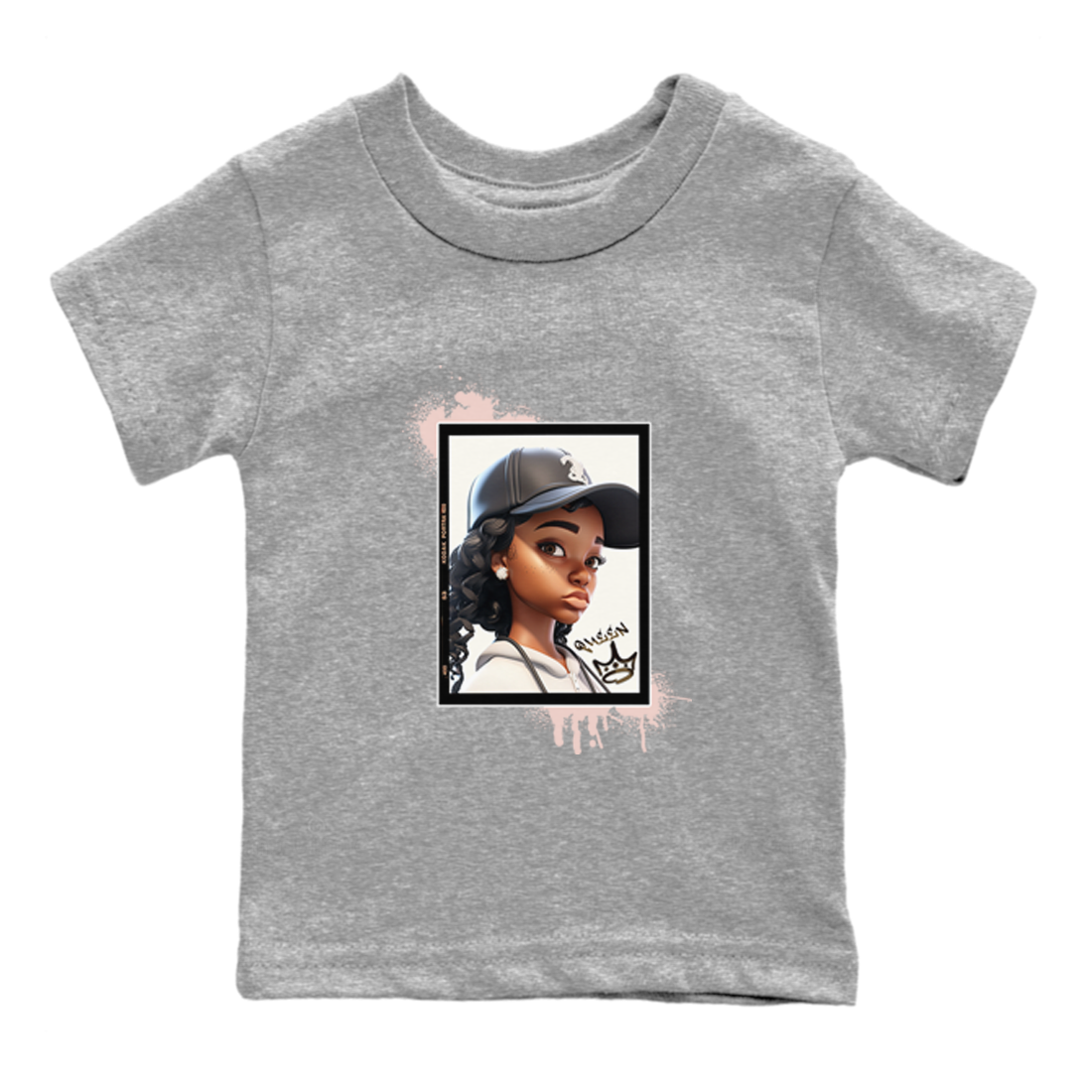 11s WMNS Neapolitan shirt to match jordans Queen sneaker tees Air Jordan 11 Neapolitan SNRT Sneaker Tees Sneaker Matching Shirt Baby Toddler Heather Grey 2 T-Shirt