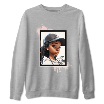 11s WMNS Neapolitan shirt to match jordans Queen sneaker tees Air Jordan 11 Neapolitan SNRT Sneaker Tees Sneaker Matching Shirt Unisex Heather Grey 2 T-Shirt
